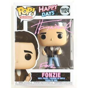Henry Winkler Autographed Happy Days Fonzie Funko Pop Beckett Authenticated